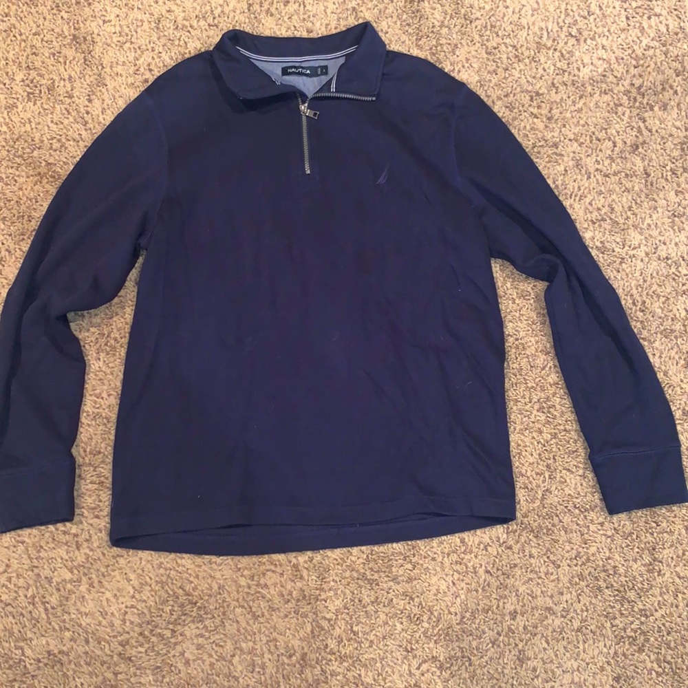 Men’s 1/4 zip Nautica pullover